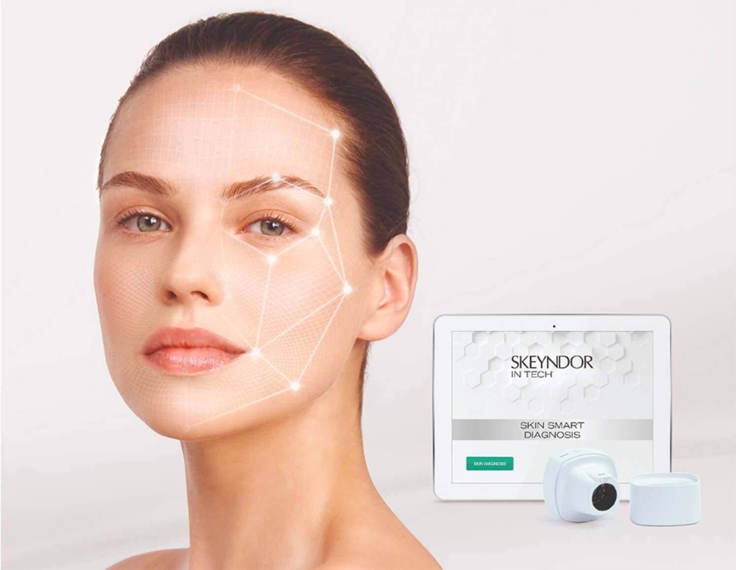 diagnostico facial personalizado, skin smart diagnosis Skeyndor