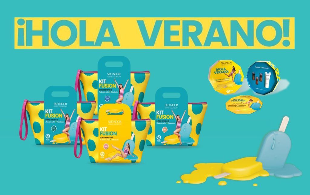 Pack completo Hola Verano Kit Fusion Skeyndor Solar 2