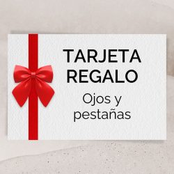 Tarjeta regalo: Ojos y pestañas